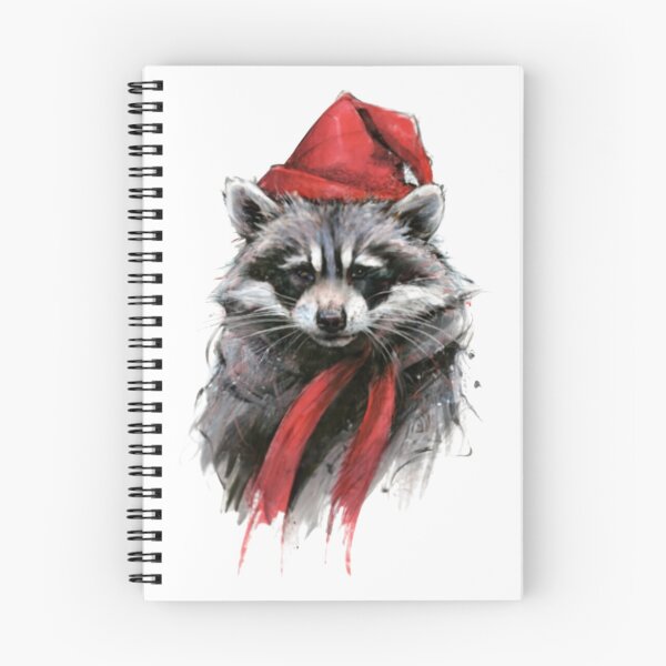 Item preview, Feliz Navidad Mapache: Amor Retro designed and sold by Blink Art Studio.