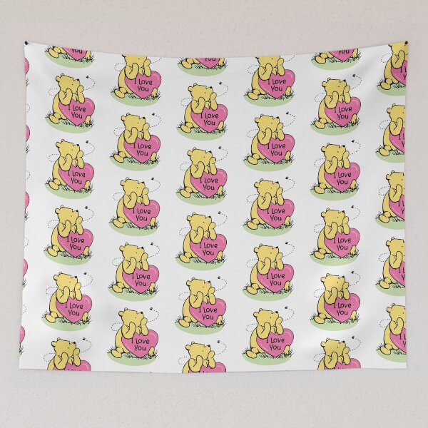 Item preview, Winnie the Pooh Sweetheart Valentine's Day Pooh designed and sold by Cristina Galerina.