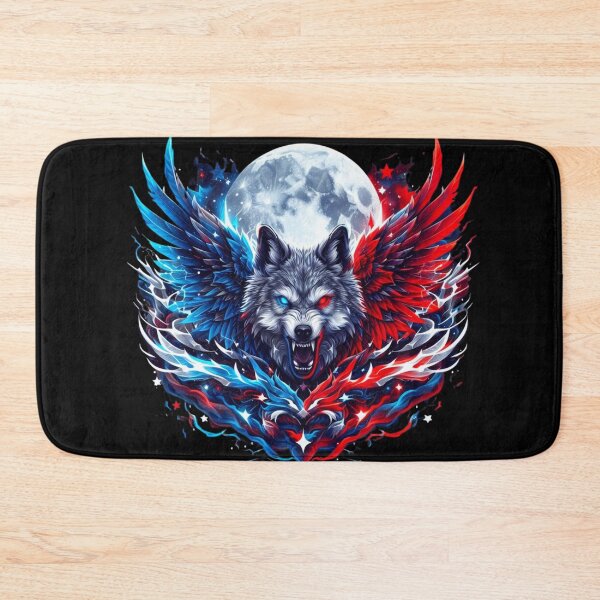 Item preview, Wolf Moon and Wings designed and sold by Mark Cannon.