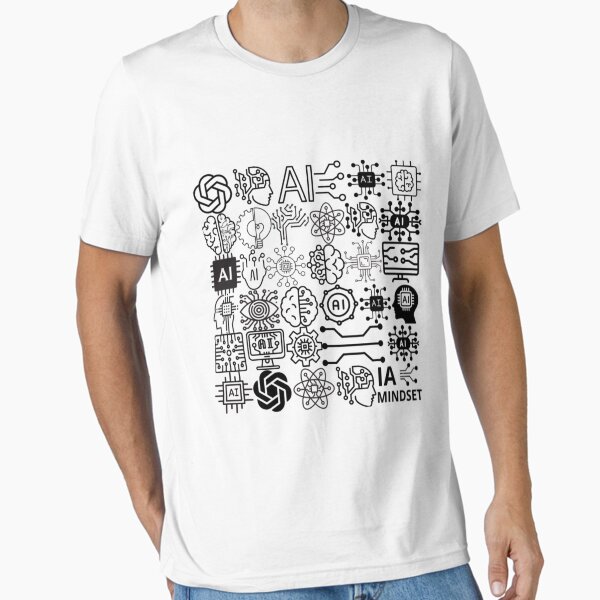 Item preview,   Laughs and Reflections: Humor and Artificial Intelligence designed and sold by LIAMRIVIERART.