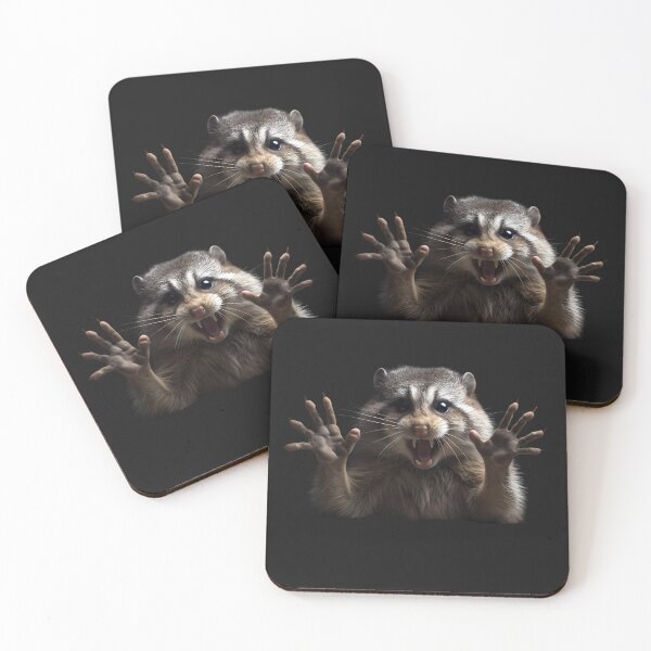 Item preview, Angry raccoon. designed and sold by Linework Studio.