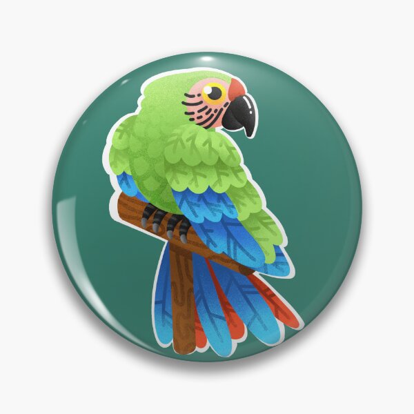Item preview, Loro verde designed and sold by JenChibi.
