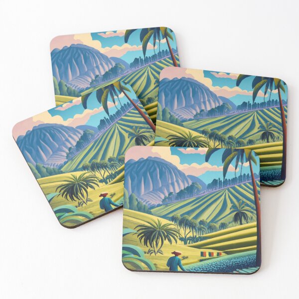 Item preview, Cafe in Cocora Valley designed and sold by ArtsDestination.