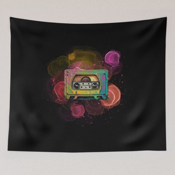 Item preview, Funny Cassette Video, Tape Floppy Disk Retro, old cassette vintage lovers designed and sold by NaaEchDesign ⭐⭐⭐⭐⭐.