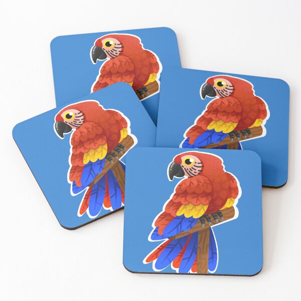 Item preview, Red Parrot designed and sold by JenChibi.