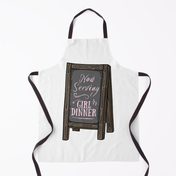 Item preview, Now Serving: Girl Dinner designed and sold by Melon Designs All.