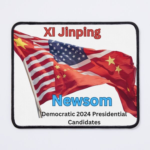 Item preview, XI Jinping and Newsom for 2024 designed and sold by Joecool68.