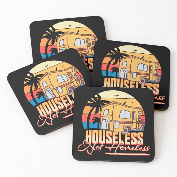 Item preview, Houseless not homeless, vanlife, campervan life, van life designed and sold by QuirkyTease.