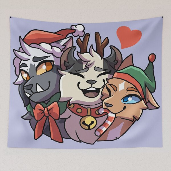 Item preview, Poly Christmas! designed and sold by NyokoArts.