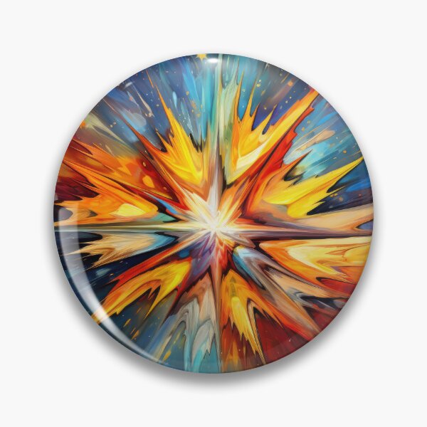 Item preview, Explore "Simplistic & Minimalistic Star Collision Art" designed and sold by ArtificialGenes.