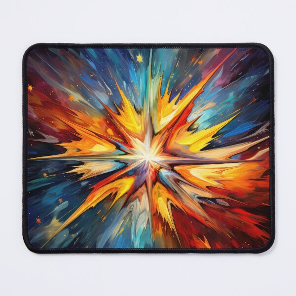 Item preview, Explore "Simplistic & Minimalistic Star Collision Art" designed and sold by ArtificialGenes.