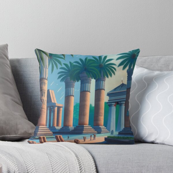 Item preview, Karnak Temple under the moon designed and sold by ArtsDestination.