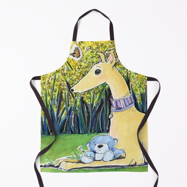 Item preview, Greyhound and butterfly designed and sold by Amy Preveza.