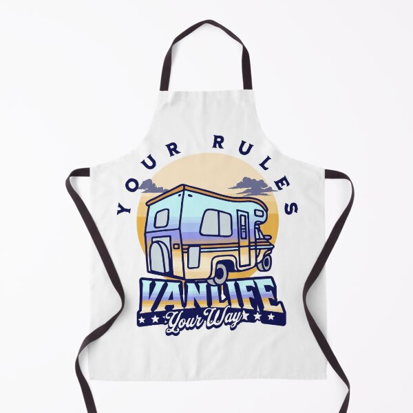 Item preview, Vanlife your rules your way, vanlife tees, campervan life, gifts for van lifers designed and sold by QuirkyTease.