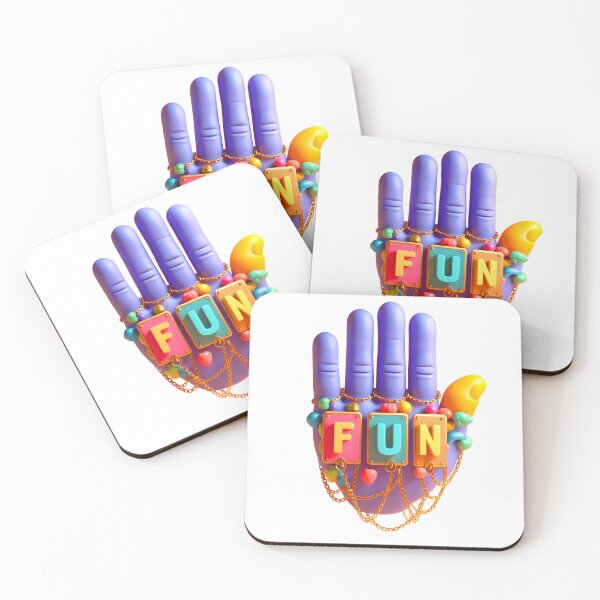 Item preview, Hand with FUN Plaques designed and sold by Glariix.