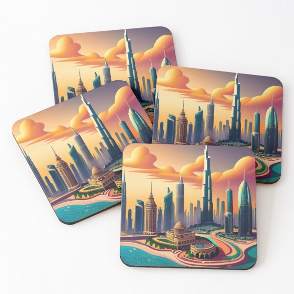 Item preview, Burj Khalifa at dusk designed and sold by ArtsDestination.