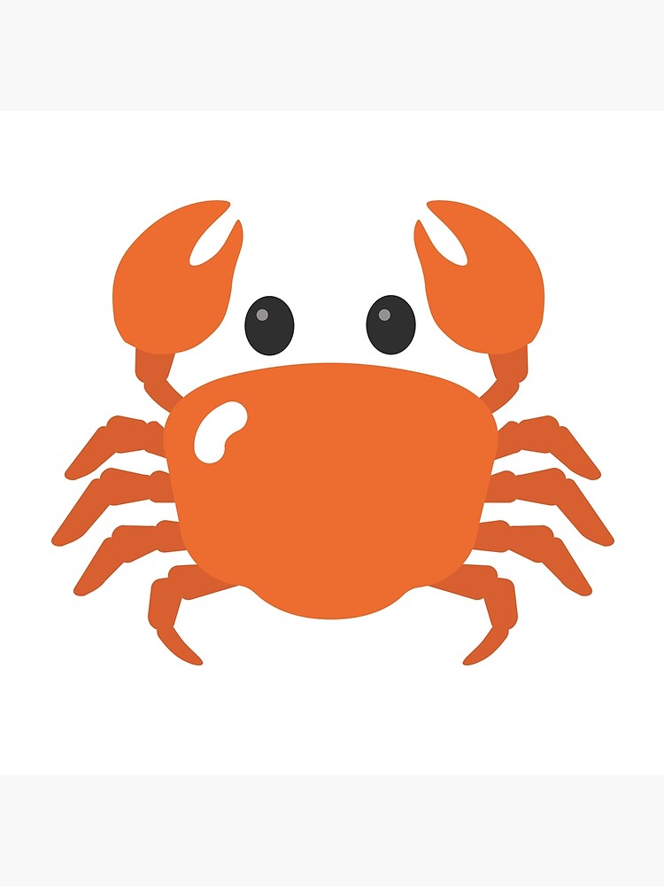 "Crab Android Emoji Sticker" Throw Pillow for Sale by Noto57 Redbubble