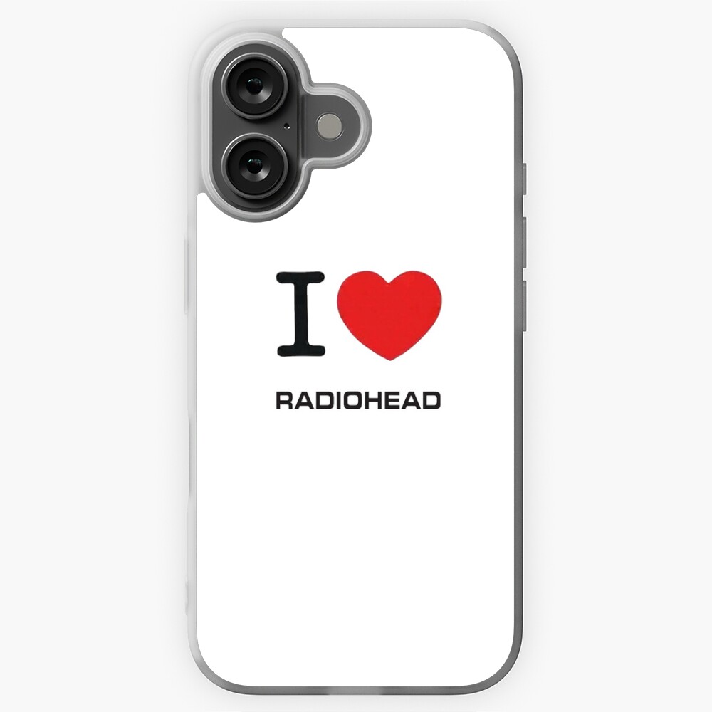 I Heart RADIOHEAD print. Sticker