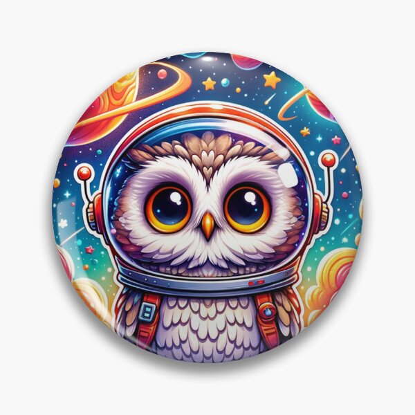 Item preview, Space Owl in the Cosmos designed and sold by UistFish.