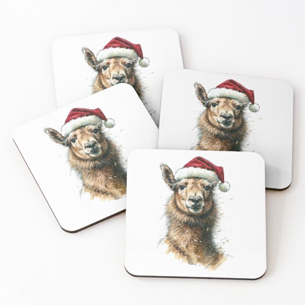 Item preview, Santa Llama and Alpaka Xmas! designed and sold by Blink Art Studio.