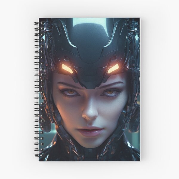 Aperçu de l'œuvre kinght femme art numérique futur détail lutte gril créée et vendue par UILOVE.