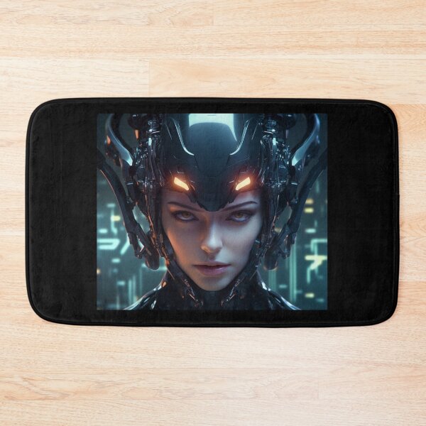 Item preview, kinght woman digital art future detail fight gril designed and sold by UILOVE.