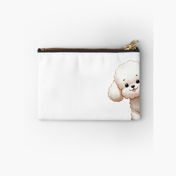 Item preview, Peeking Poodle - White designed and sold by FoxfireStardust.