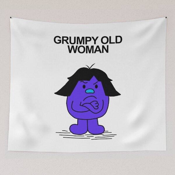 Item preview, Grumpy Old Woman designed and sold by Scat the cat.