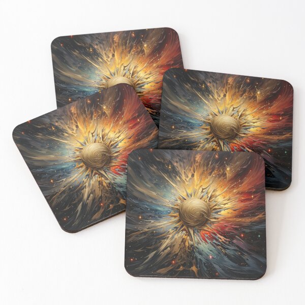 Item preview, Explore "Simplistic & Minimalistic Star Collision Art" designed and sold by ArtificialGenes.