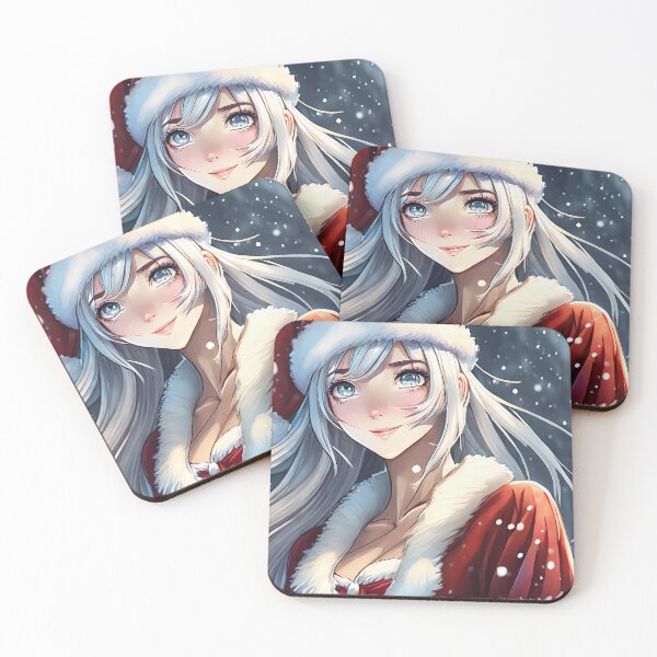 Item preview, Anime White Hair Mrs. Claus 3 designed and sold by RafikoPL.