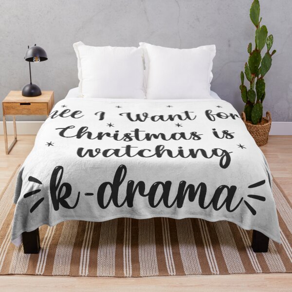Item preview, All I Want for christmas is watching k-drama designed and sold by My Favorite Store.