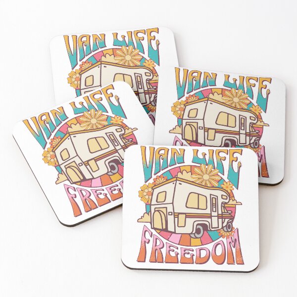 Item preview, vanlife freedom, gifts for van life, seize the journey, vanlife tees, campervan life, gifts for van lifers designed and sold by QuirkyTease.