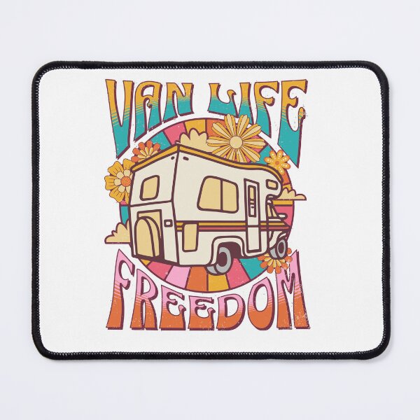 Item preview, vanlife freedom, gifts for van life, seize the journey, vanlife tees, campervan life, gifts for van lifers designed and sold by QuirkyTease.