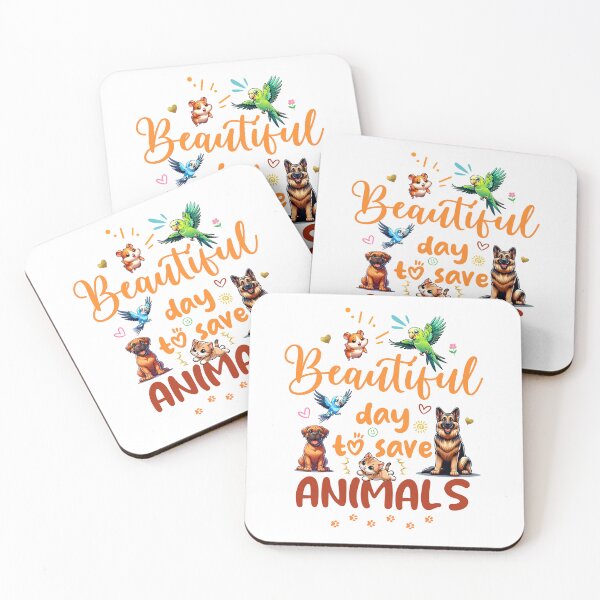 Item preview, It's A Beautiful Day To Save Animals designed and sold by 4TeeToo.