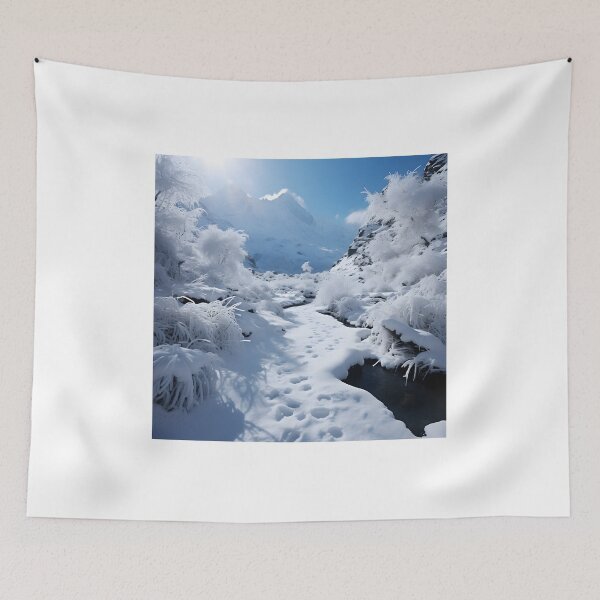 Item preview, Winter Sunset: A Peaceful Retreat designed and sold by Shirtastically.