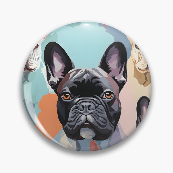 Item preview, Dogs 2 French Bulldog Frenchie 14 designed and sold by DigitalPatternx.