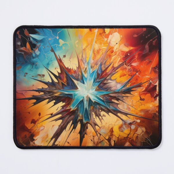 Item preview, Explore "Simplistic & Minimalistic Star Collision Art" designed and sold by ArtificialGenes.