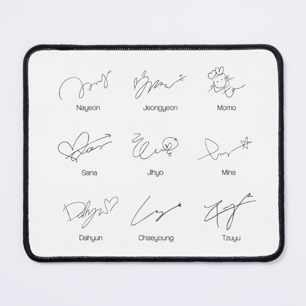 Item preview, Twice autographs with name designed and sold by SappyYellowCR.