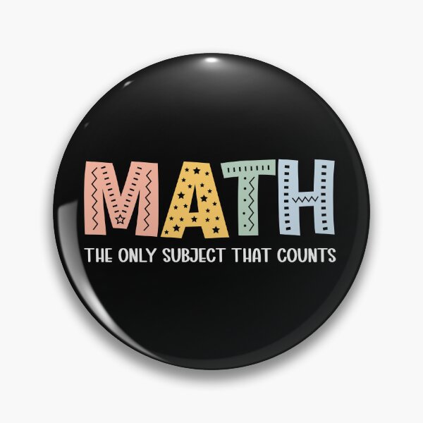 Item preview, Funny Math- Math the Only Subject that Counts-Math Teacher Gift designed and sold by belladesign7.