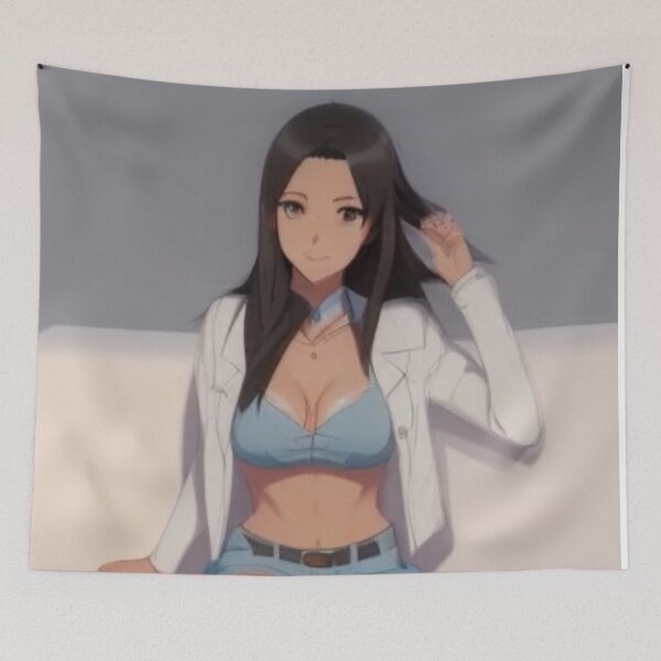 Item preview, Hana Lee Anime Edit - sitting on the couch designed and sold by Hanalee9119.