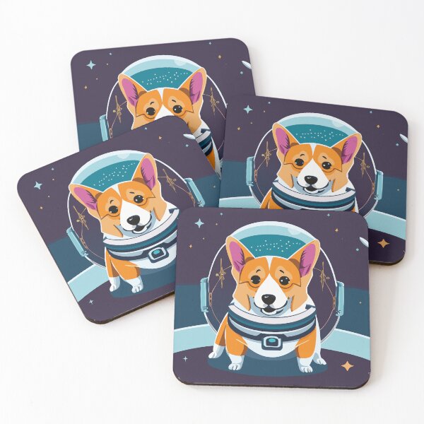 Item preview, Corgi in Cosmic Space designed and sold by Corgi-at-night.
