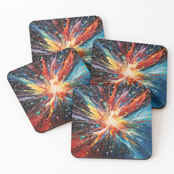 Item preview, Explore "Simplistic & Minimalistic Star Collision Art" designed and sold by ArtificialGenes.