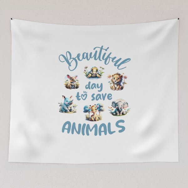 Item preview, It's A Beautiful Day To Save Animals designed and sold by 4TeeToo.