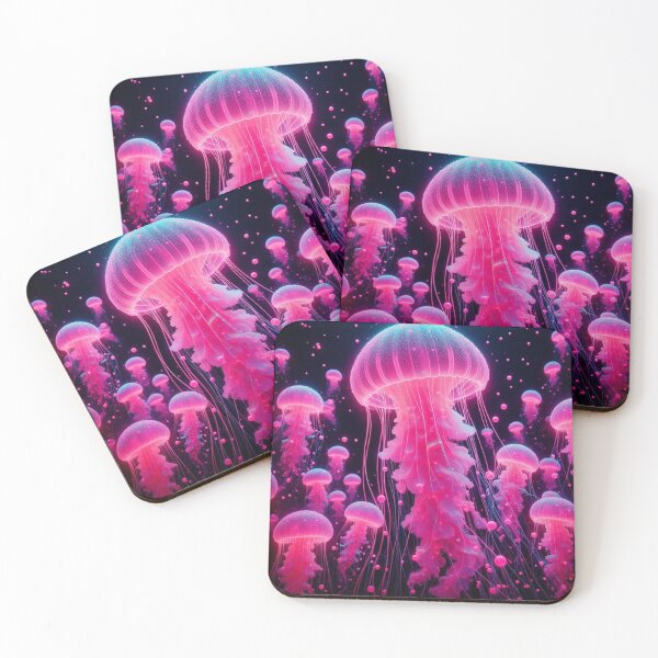 Item preview, pink jellyfish designed and sold by Greydate.