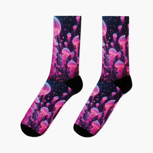 Item preview, pink jellyfish designed and sold by Greydate.