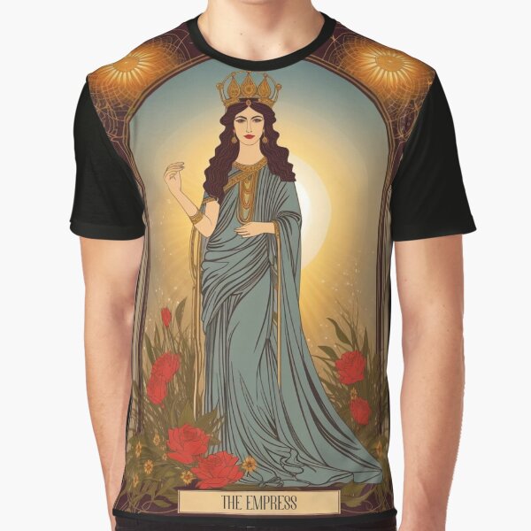 Item preview, The Empress Tarot Card - Vintage - Retro - Major Arcana #3 designed and sold by Hunab Ku Creations.