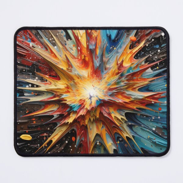 Item preview, Explore "Simplistic & Minimalistic Star Collision Art" designed and sold by ArtificialGenes.