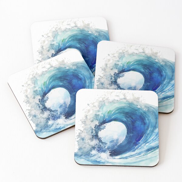 Item preview, Poseidon's Wave   designed and sold by PawPrintsCo.