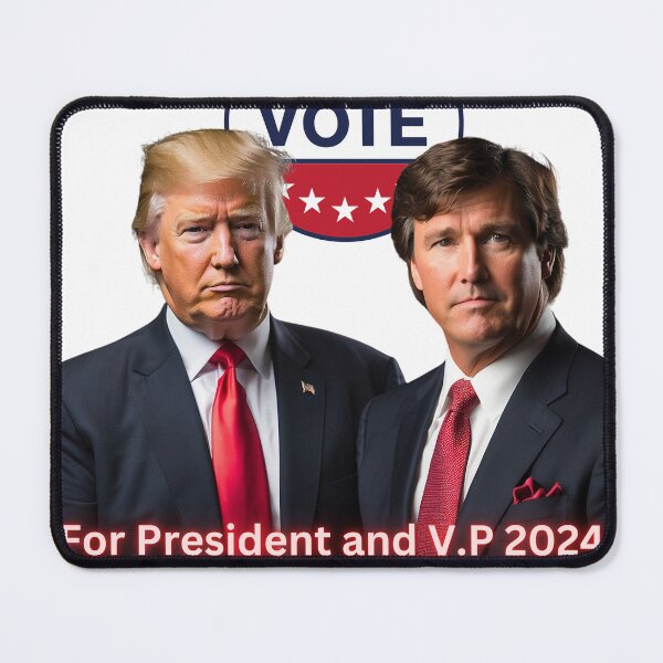 Item preview, Trump and Carlson for 2024 designed and sold by Joecool68.