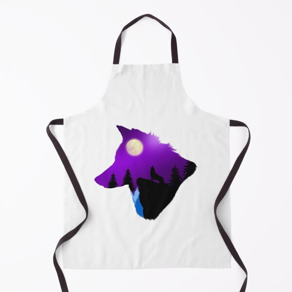 Item preview, Forest wolf at night designed and sold by coollooc-piece.